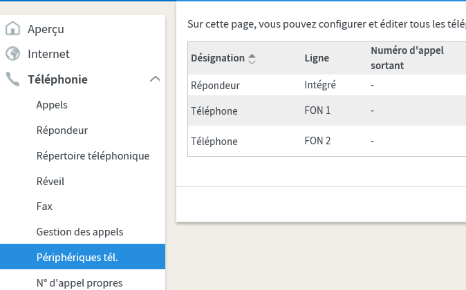 Comment configurer SIP trunk à l'interface de Fritz!box